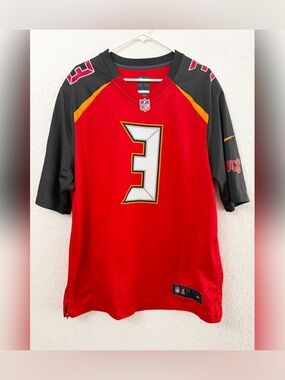 Nike Tampa Bay Buccaneers Jameis Winston #3 On The Field Jersey - L